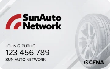 Sun Auto Tire & Service Credit Card